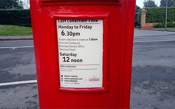 Bickley Station Last Post Collection