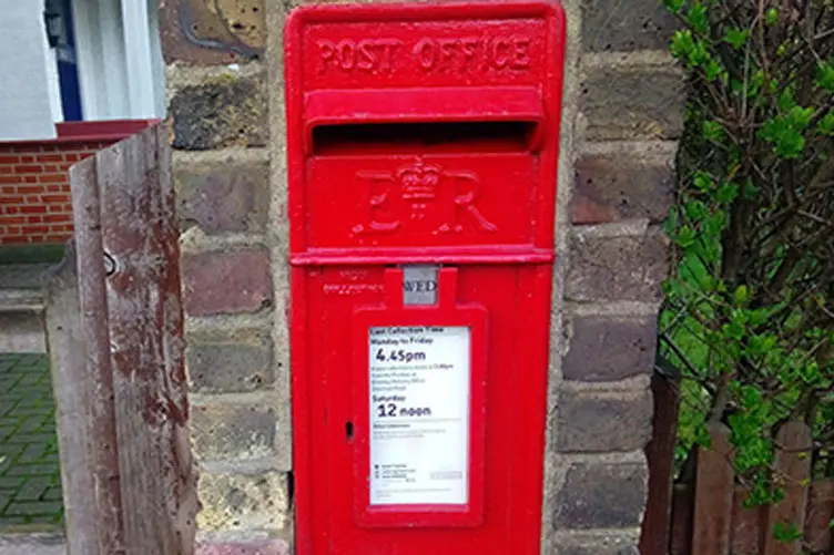 Page Heath Lane and Clarence Road Bromley Postbox Collection Times