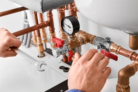 heating pipe repair